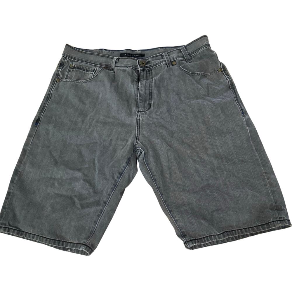 Vintage Y2K Sean John Jean Shorts Mens 40 Baggy Embroidered Skate Jorts